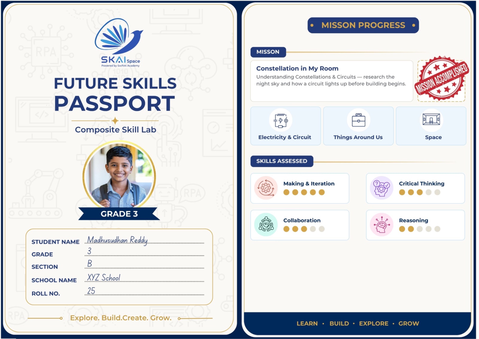 SKAI Space mission passport detail